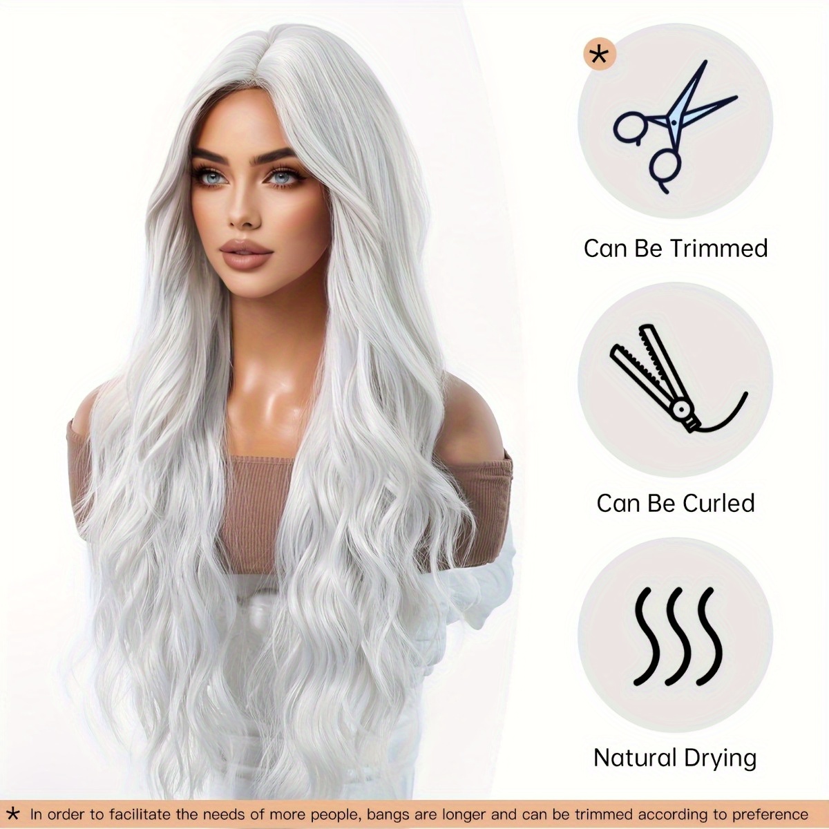 Hair Care Daily - شعر مستعار من الألياف الاصطناعية ماركة