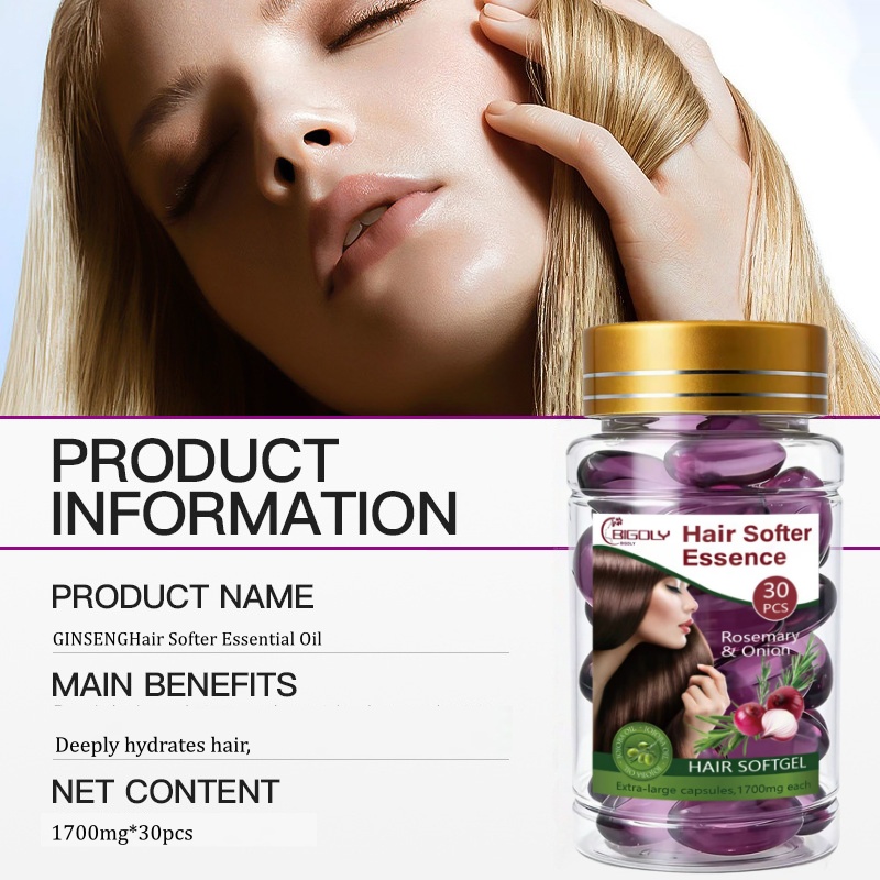 Hair Care Works - زيت أساسي للعناية بالشعر، ينعم ويضفي
