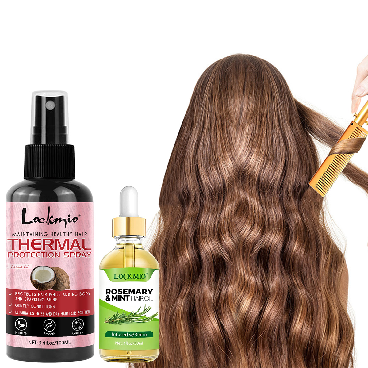 Hair Care Heat Protectant - رذاذ الحماية من الحرارة بلسم مغذي