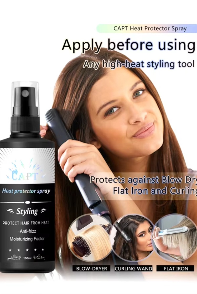 Hair Care Heat Protectant - بخاخ حماية الشعر من الحرارة، بخاخ