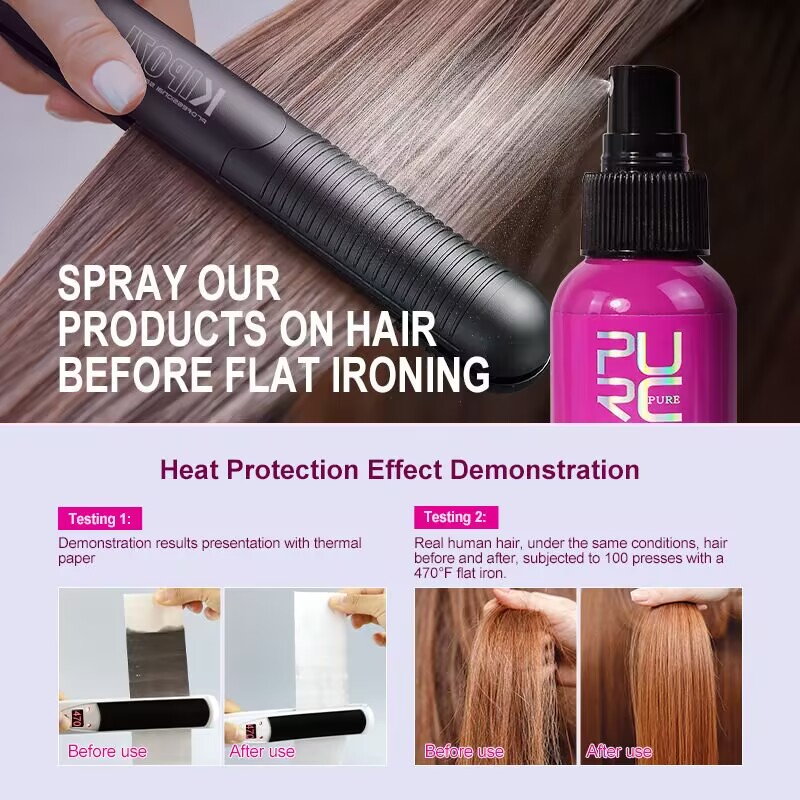 بخاخ حماية من الحرارة من بي يو - مراجعة Hair Care Heat Protectant وسعره