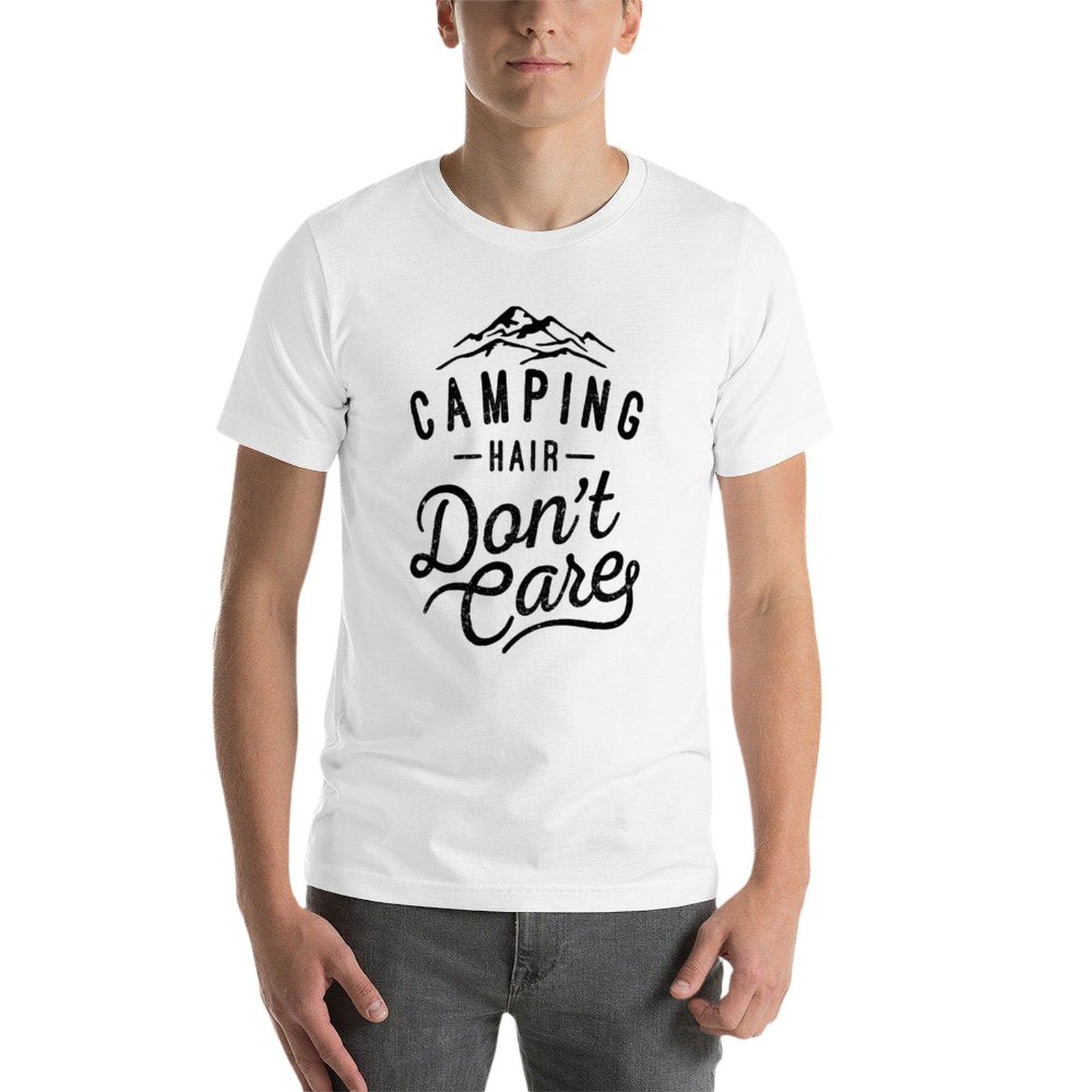 تي شيرت Camping Hair Don't Car - مراجعة Hair Care Works وسعره