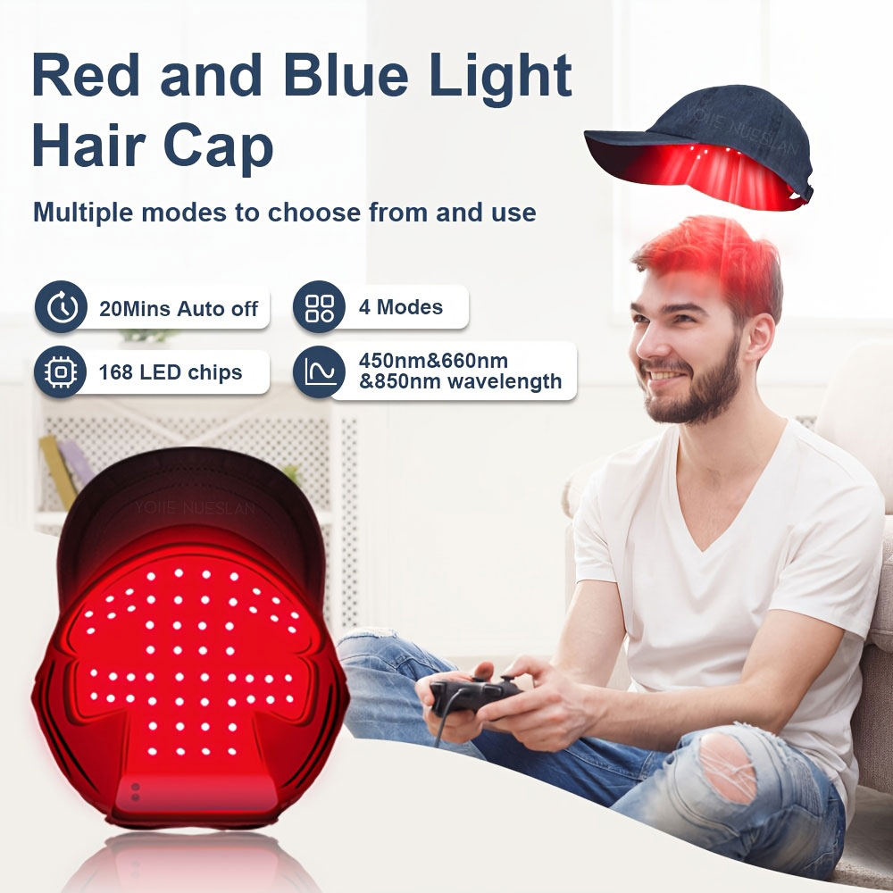 قبعة للعناية بالرأس بإضاءة LED - مراجعة Hair Care Daily وسعره