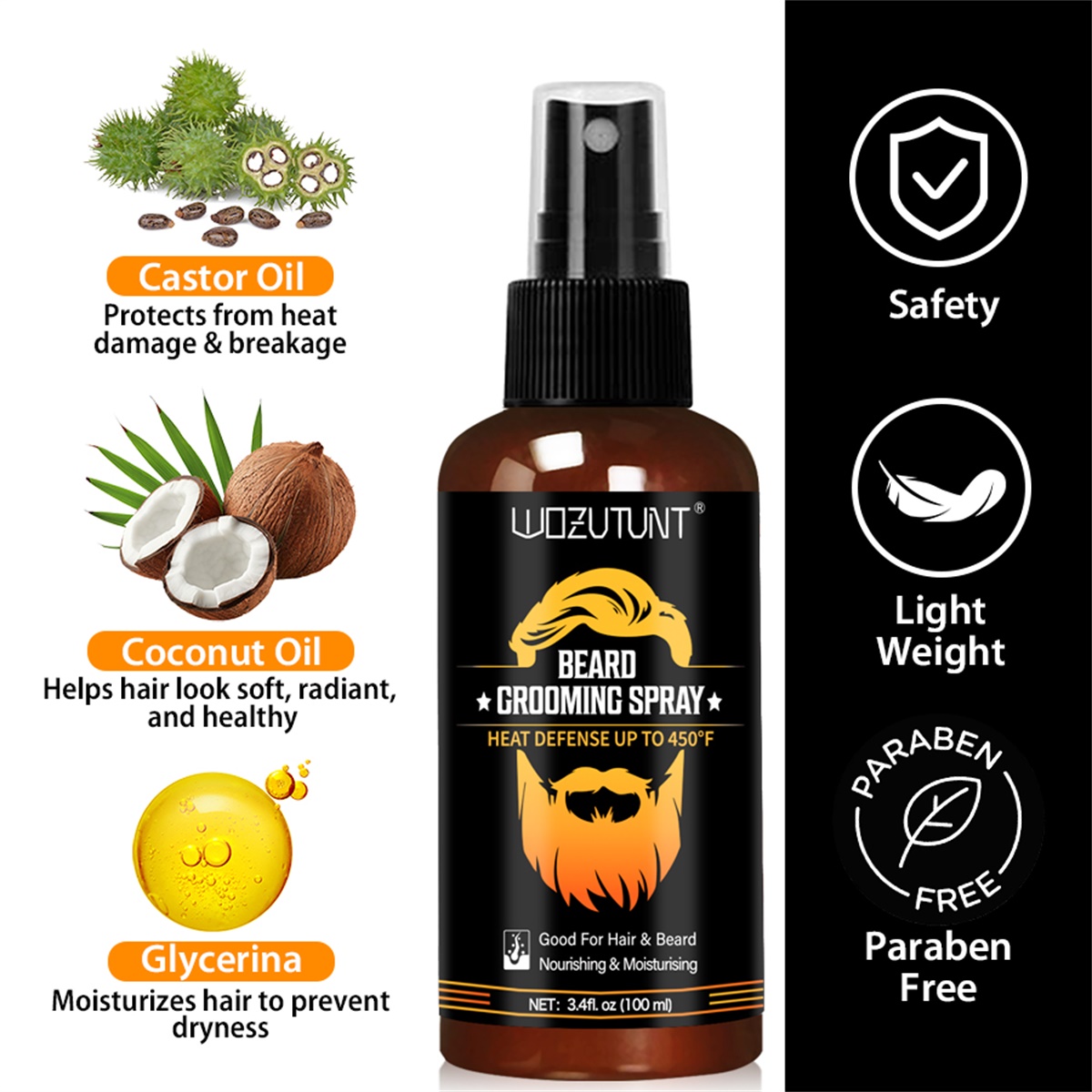 بخاخ العناية باللحية لحماية ال - مراجعة Hair Care Heat Protectant وسعره