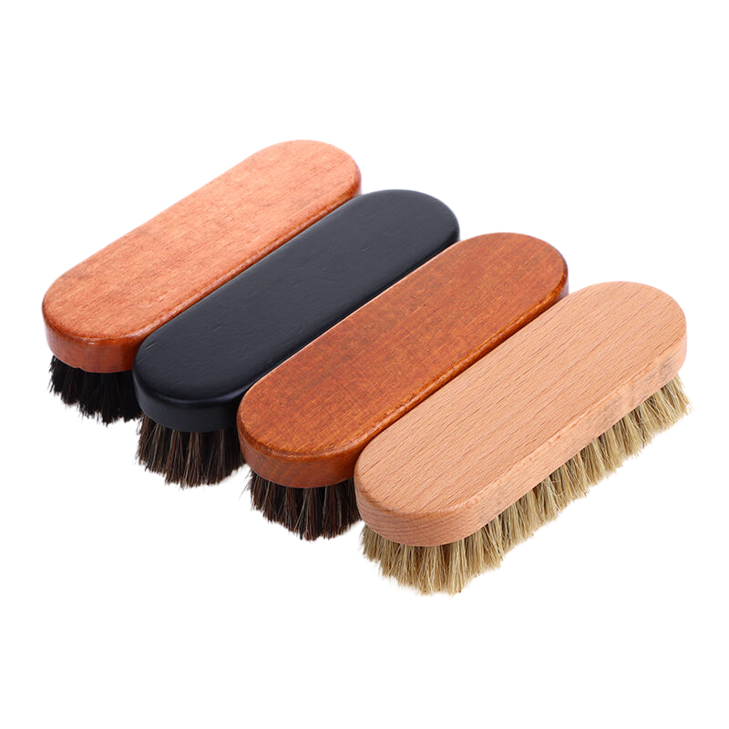 فرشاة أحذية جلدية بمقبض خشبي م - مراجعة Hair Care Works وسعره