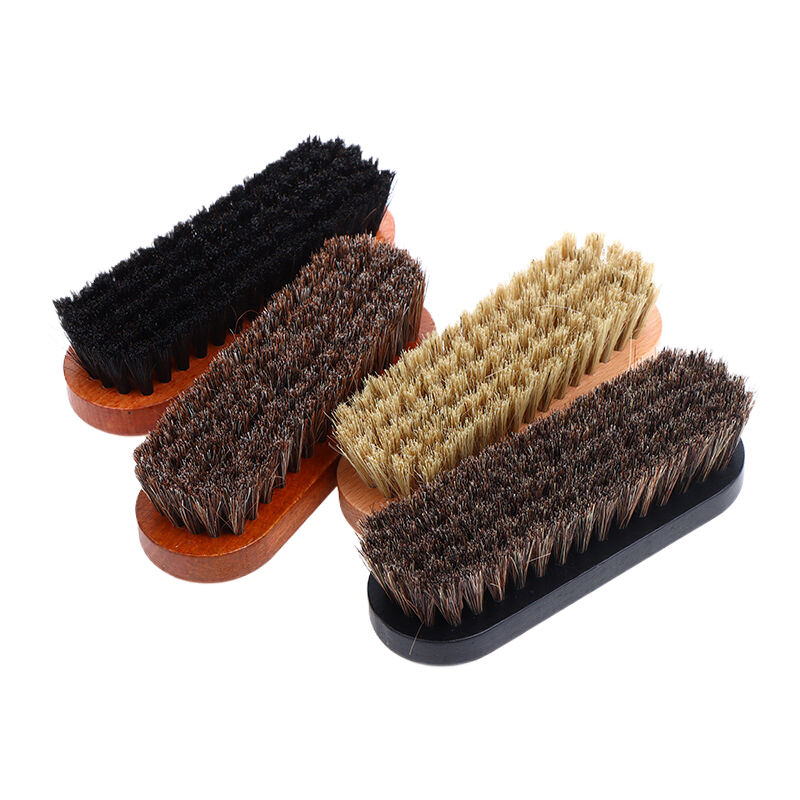 فرشاة أحذية جلدية بمقبض خشبي م - مراجعة Hair Care Works وسعره