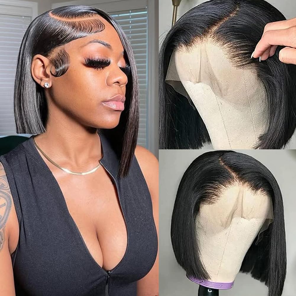 شعر مستعار قصير بوب من الشعر ا - مراجعة Hair Care Works وسعره