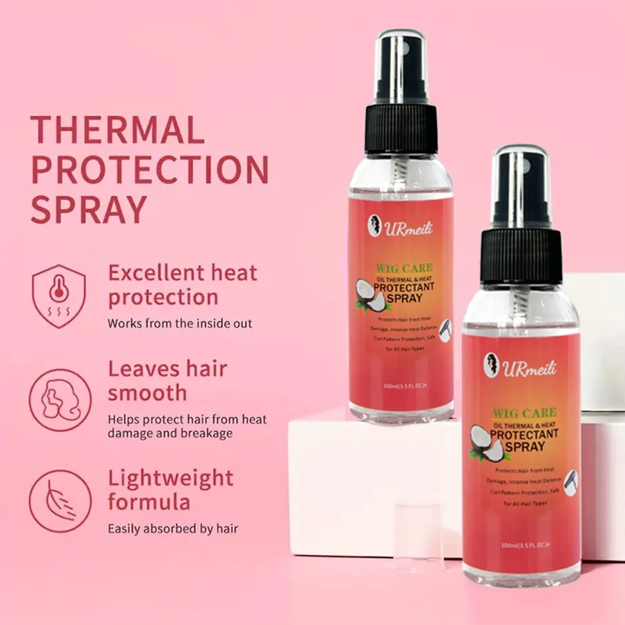100 مل من بخاخ زيت جوز الهند ا - مراجعة Hair Care Heat Protectant وسعره